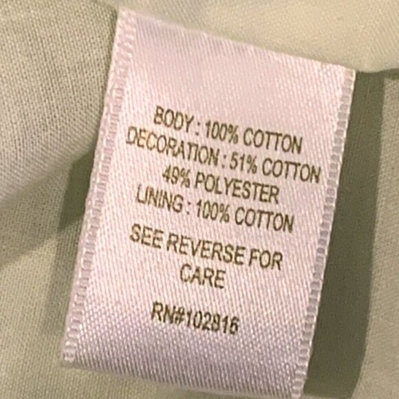 Garnet Hill BOHO 90s Y2K Multicolor Pencil Skirt Lace & Ribbon Sz 8 #207B - Picture 10 of 10